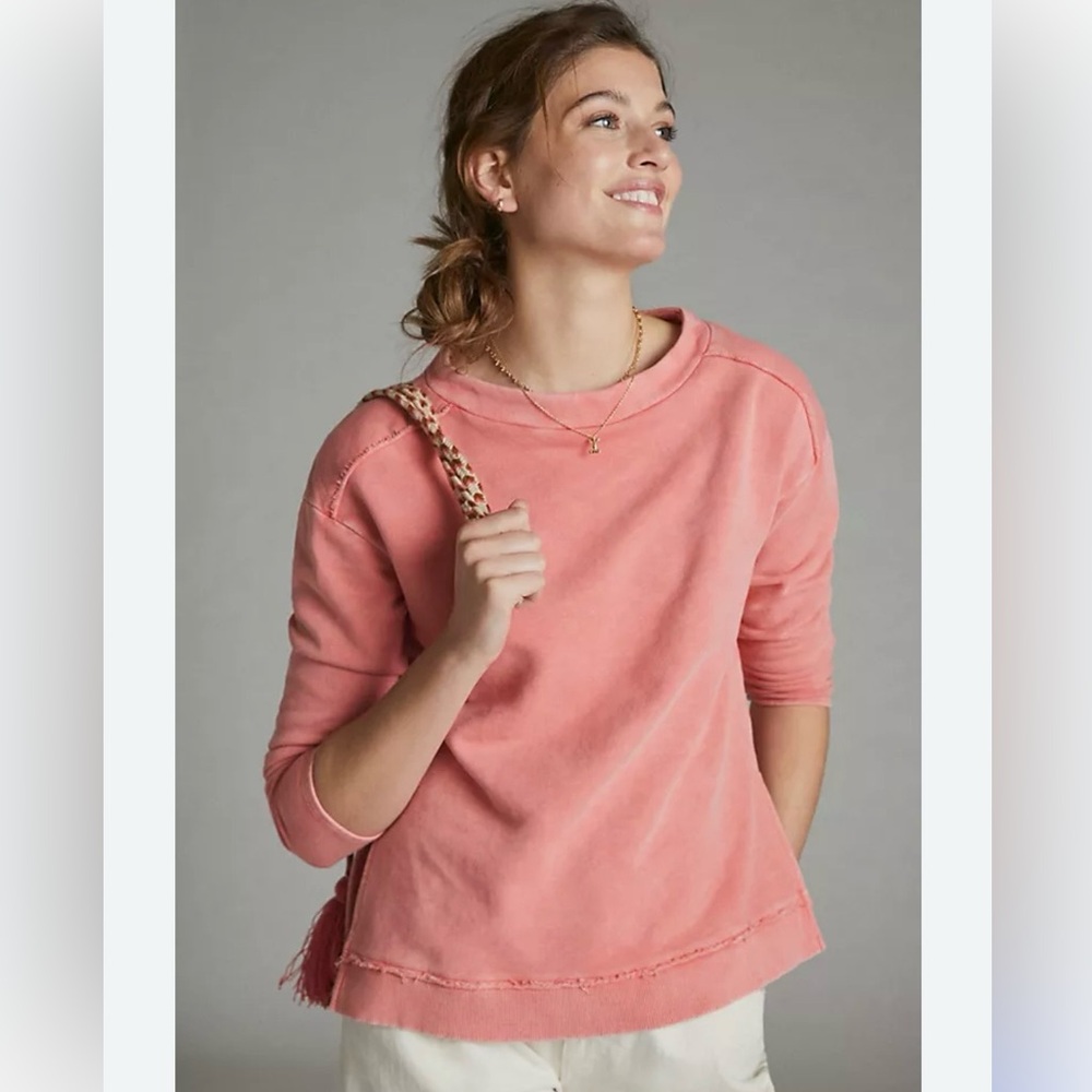 Pilcro Imogen Seamed Tunic Top size small